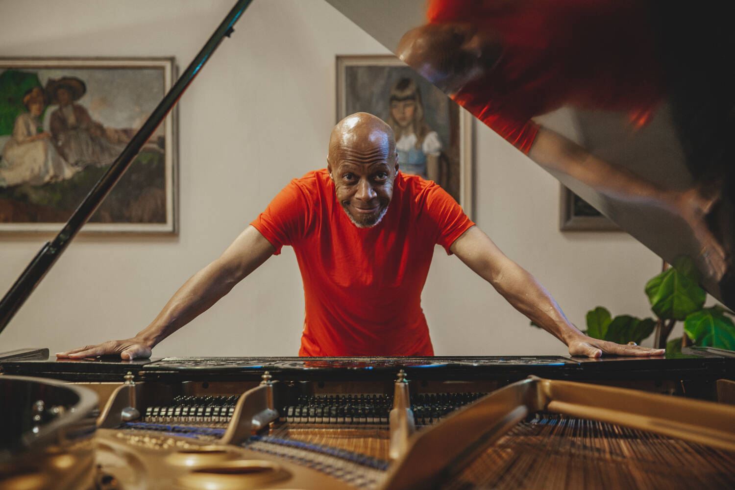 zdjęcie przedstawia Laraaji